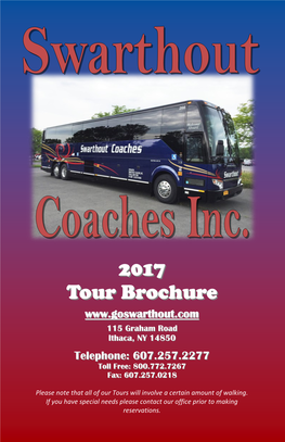 2017 Tour Brochure