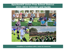 Spackenkill Union Free School District 2021-2022 Calendar and Guide