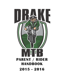 2016 Parent Rider Handbook 2-1-2016