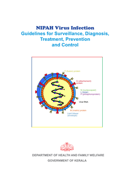 NIPAH Virus Infection Guidelines for Surveillance, Diagnosis, Treatment, Prevention and Control