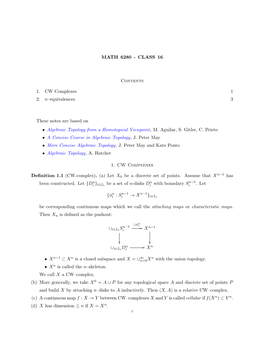 Math 6280 - Class 16