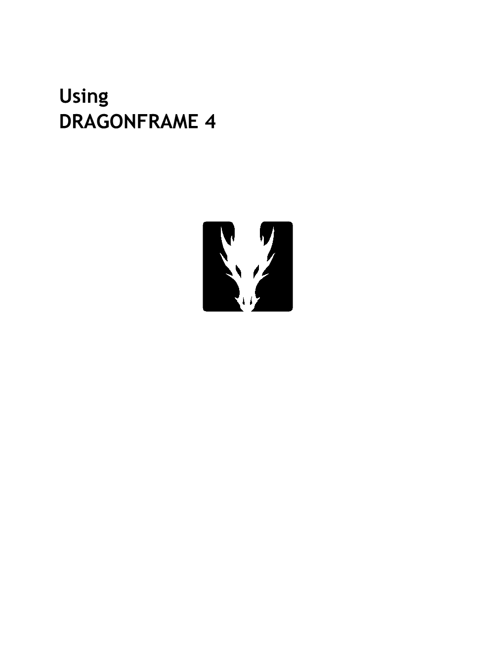 Using Dragonframe 4.Pdf