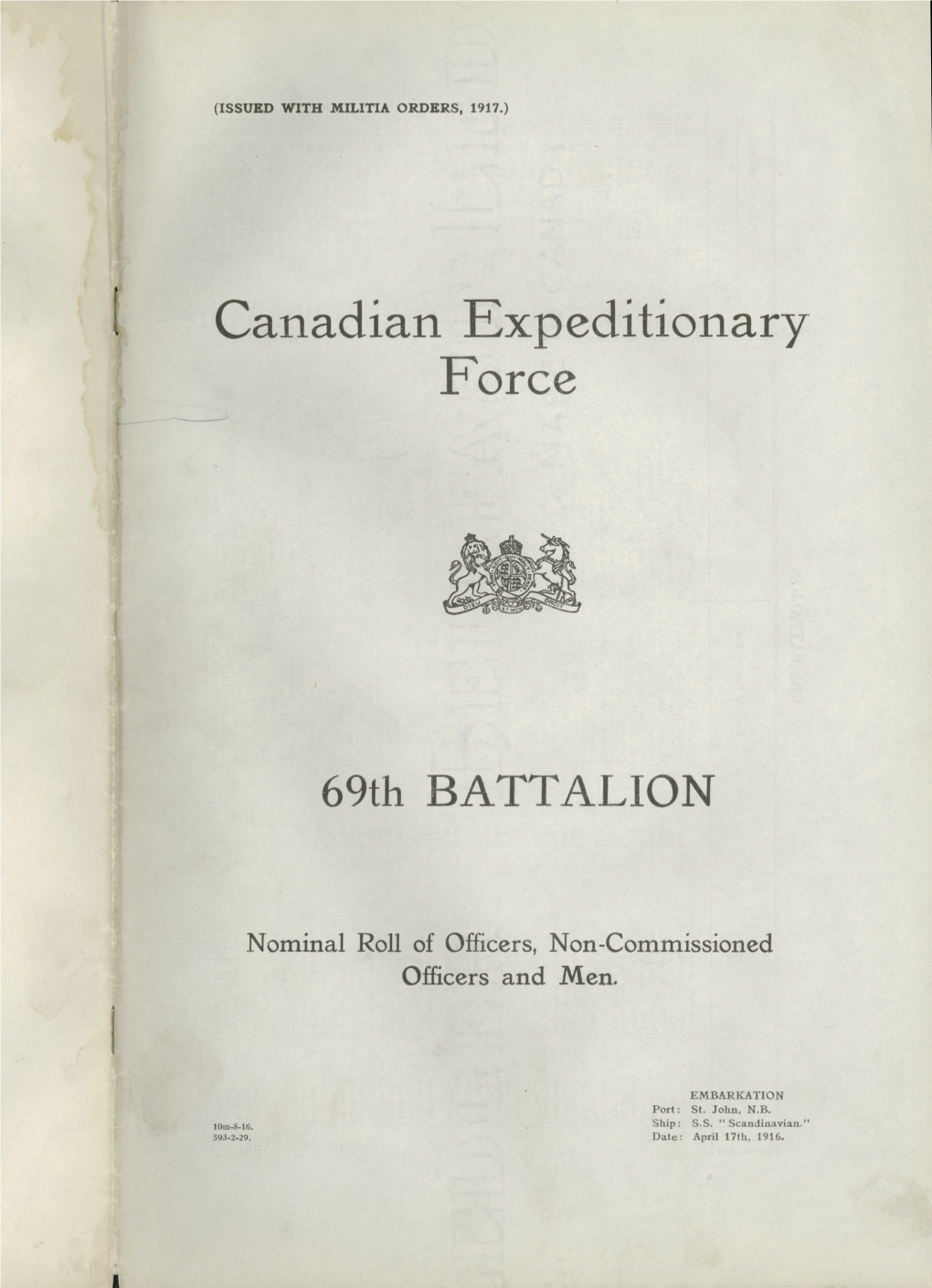 69Th BATTALION