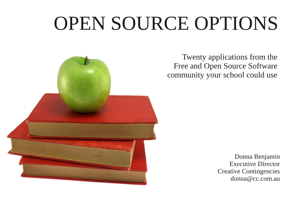 Open Source Options