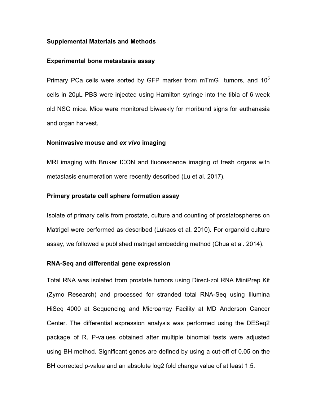 Supplemental Text and Figures