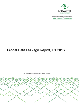 Download Global Data Leakage Report, H1 2016