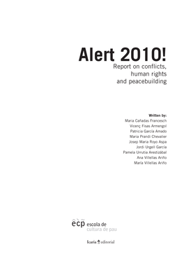 Alert 2010! Report on Conflicts, Human Rights and Peacebuilding