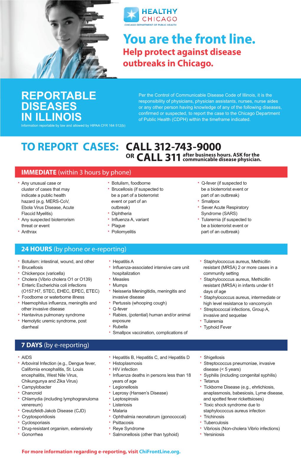 Reportable Diseases in Illinois