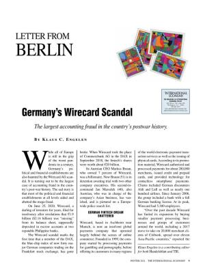 Letter from Berlin