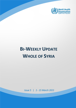 Bi-Weekly Update Whole of Syria