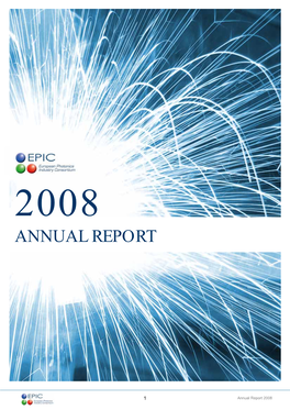 EPIC Annual Report 2008