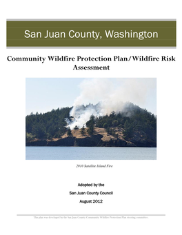 San Juan County Community Wildfire Protection Plan Steering Committee