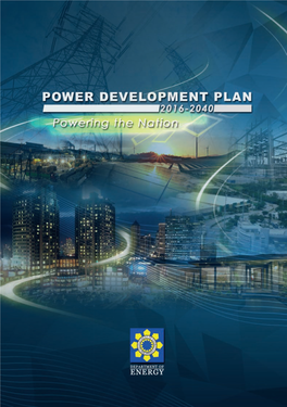 View/Download PDF File of Power Development Plan 2016-2040