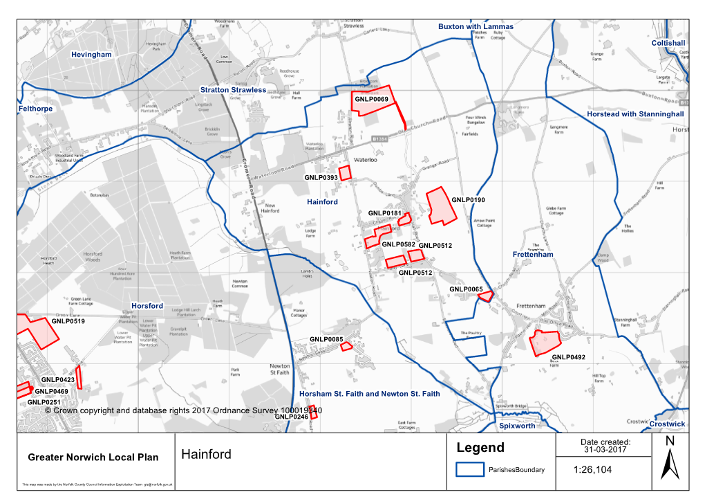 Hainford Map Book