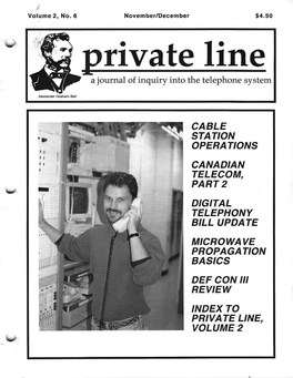 Privateline Magazine-November-December-1995.Pdf