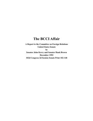 The BCCI Affair