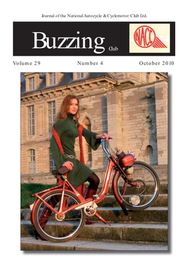 October 2010 Buzzing’ Volume 29, Number 5, Issue 161, October 2010
