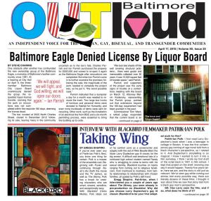 Baltimore Eagle Denied License by Liquor Board