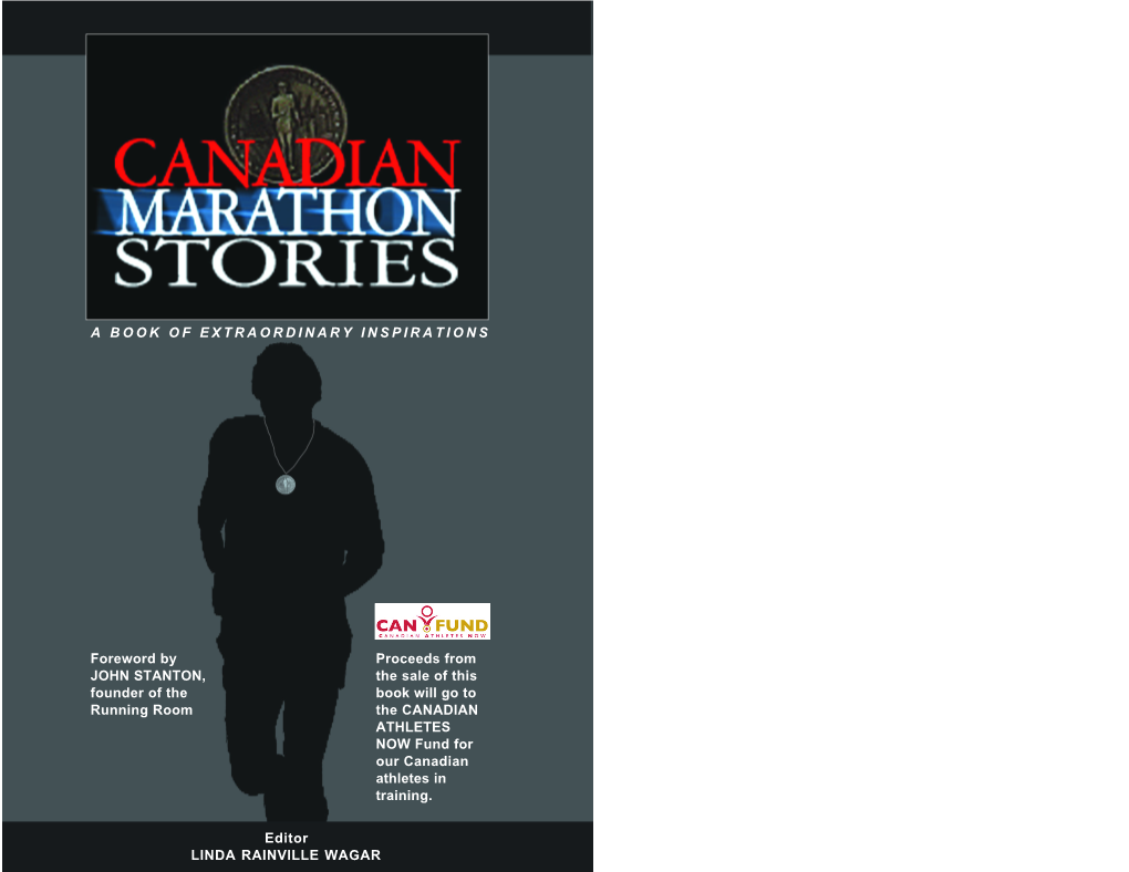 Canadian Marathon Stories.Qxd