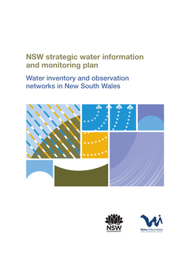 NSW Strategic Water Information and Monitoring Plan
