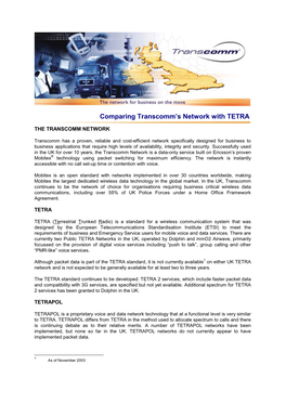 The Transcomm Network