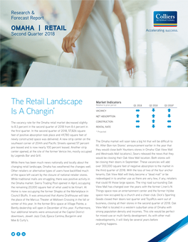 The Retail Landscape Is a Changin'