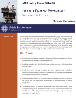 Israel's Energy Potential