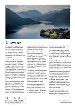 Ullswater ©Andrew Locking ©Andrew Ullswater