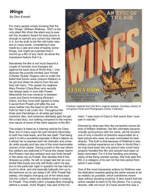 Wings by Dino Everett