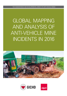 Global Mapping and Analysis of Anti-Vehicle Mine