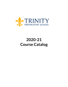 2020-21 Course Catalog