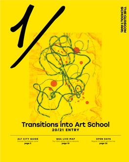 Transitions Into Art School 20/21 ENTRY