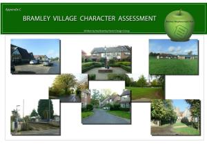 Bramley Village Character Assessment(PDF)