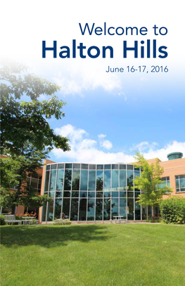 Halton Hills June 16-17, 2016 Toronto Premium Outlets