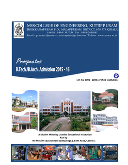 Mes College of Engineering, Kuttippuram