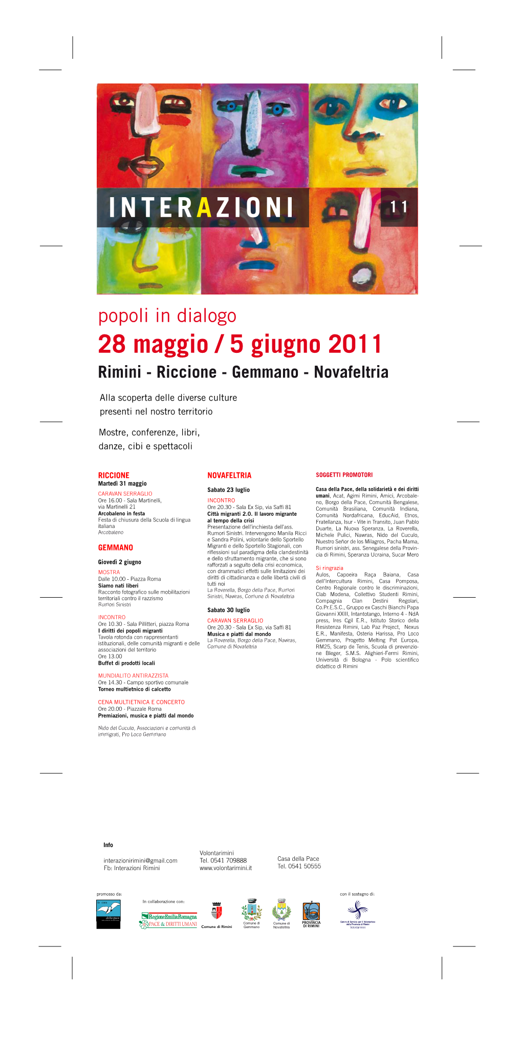 Programma Completo Interazioni 2011