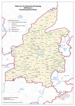 Wahl Zum 19. Deutschen Bundestag Wahlkreis 4 Rendsburg-Eckernförde Brodersby Karby Winnemark Dörphof