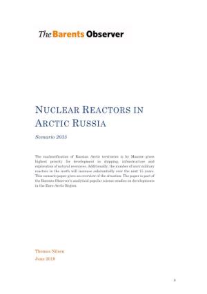Nuclear Reactors in Arctic Russia