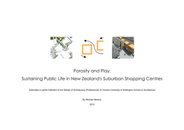 Sustaining Public Life in New Zealand's Suburban Shopping Centres
