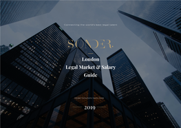 London Legal Market & Salary Guide