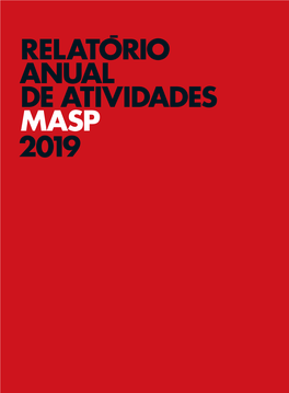 Relatório Anual De Atividades Masp 2019