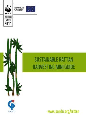 Sustainable Rattan Harvesting Mini Guide