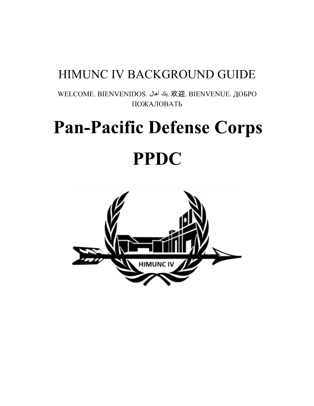 ​Pan-Pacific Defense Corps PPDC