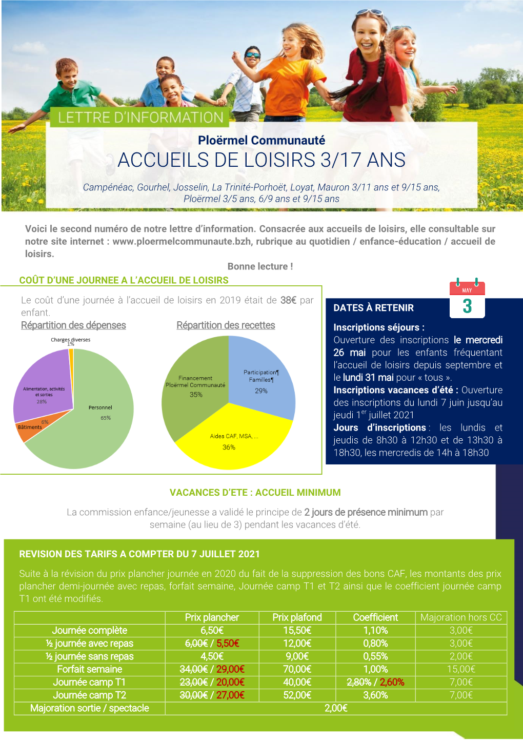 Accueils De Loisirs 3/17 Ans