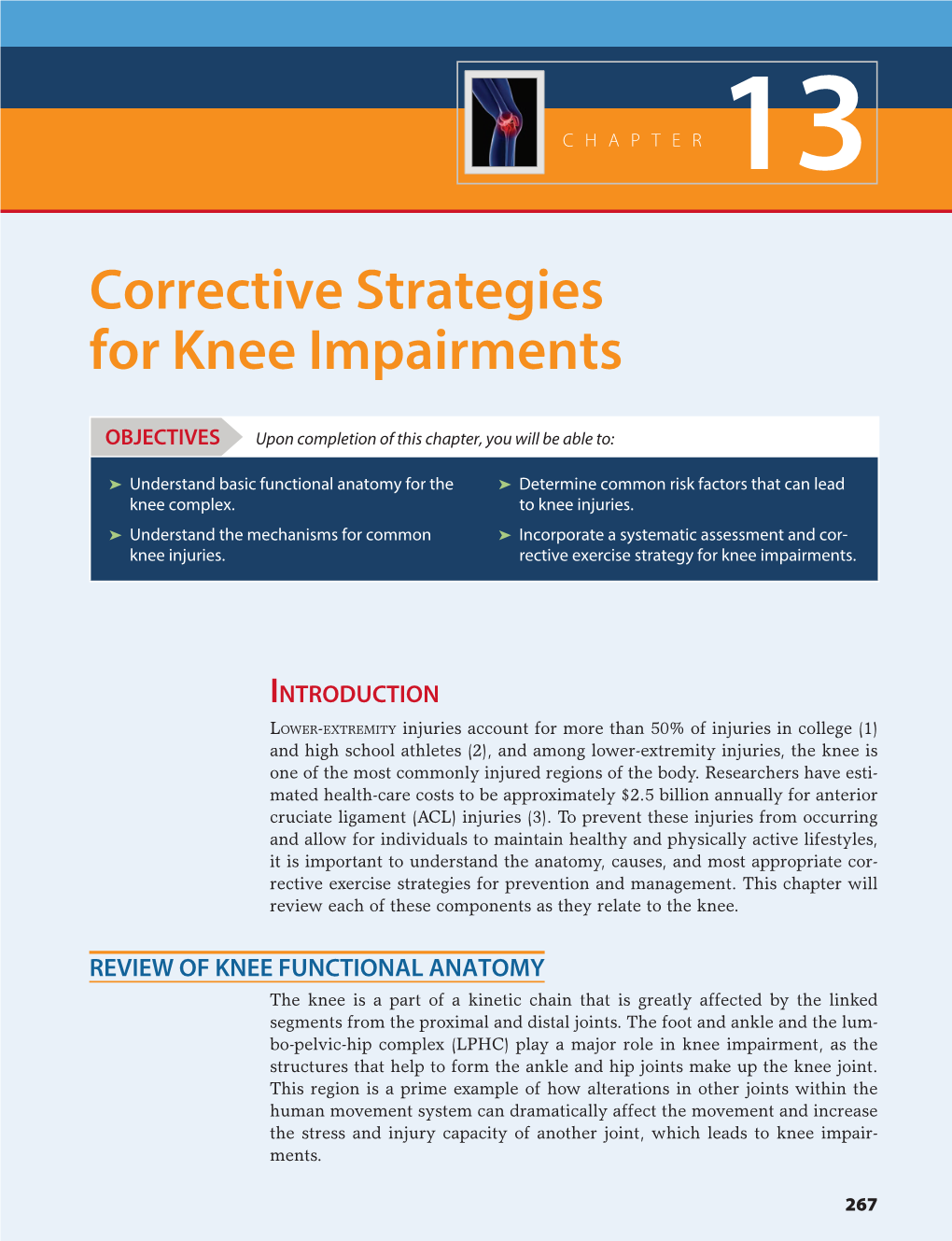 Corrective Strategies for Knee Impairments