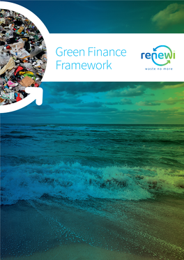 Green Finance Framework Contents 1