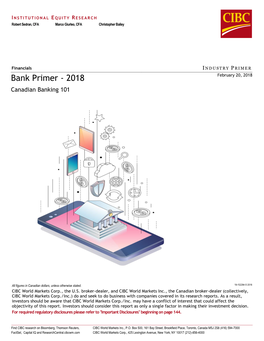 Bank Primer - 2018