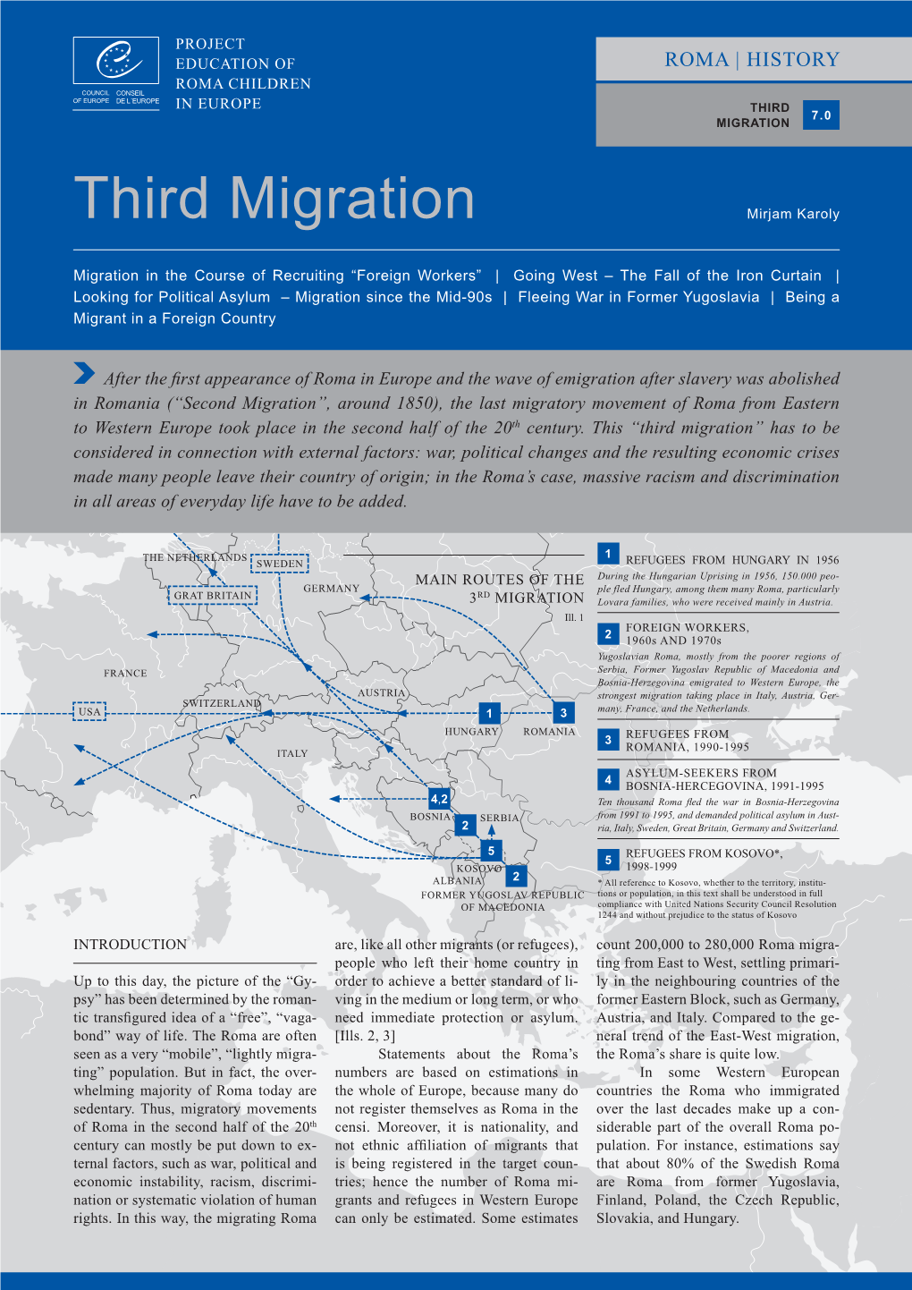 Third Migration Mirjam Karoly