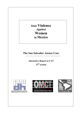 State Violence Against Detained Women in Mexico