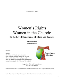 Women's Rights Women in the Church
